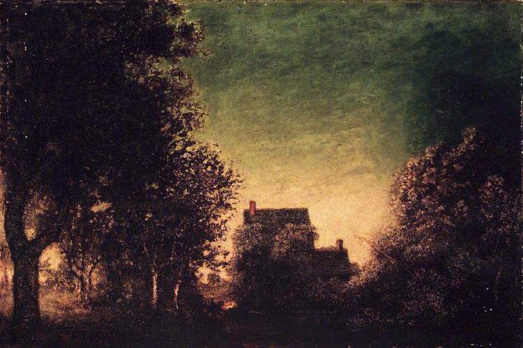 Ralph Albert Blakelock Edge of the Forest oil painting image